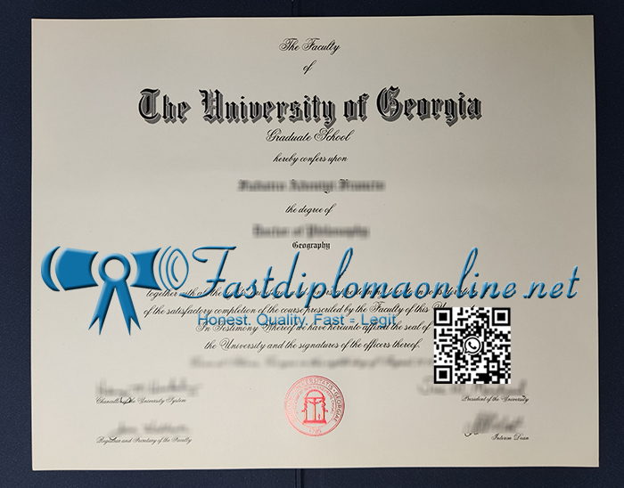 University of Georgia degree