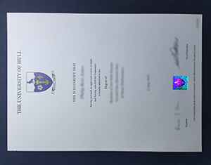 University of Hull diploma
