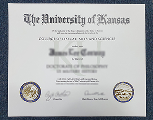 University of Kansas diploma
