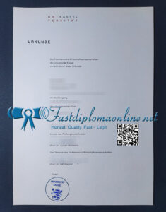 University of Kassel diploma