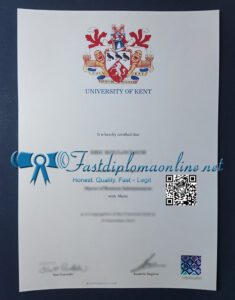 University of Kent diploma