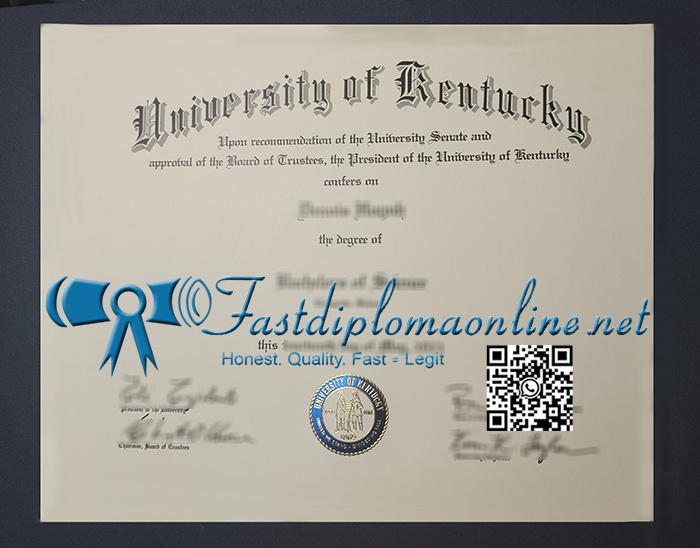 University of Kentucky degree