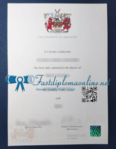 University of Lancaster diploma