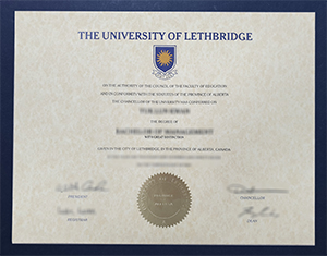 University of Lethbridge diploma