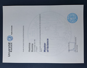 University of Rostock diploma