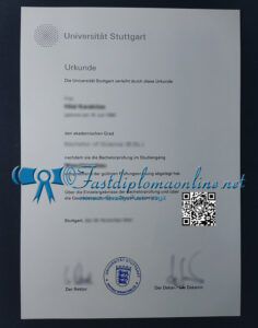 University of Stuttgart diploma