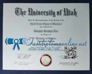 University of Utah diploma