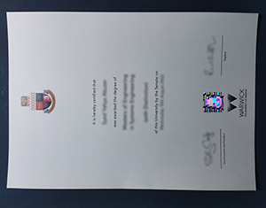 University of Warwick diploma