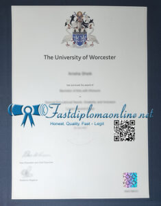 University of Worcester diploma