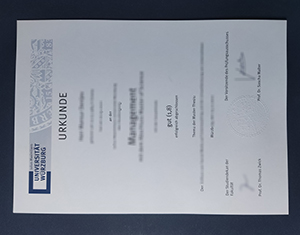 University of Würzburg diploma