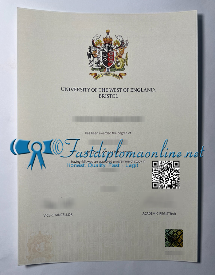 University of the West of England diploma