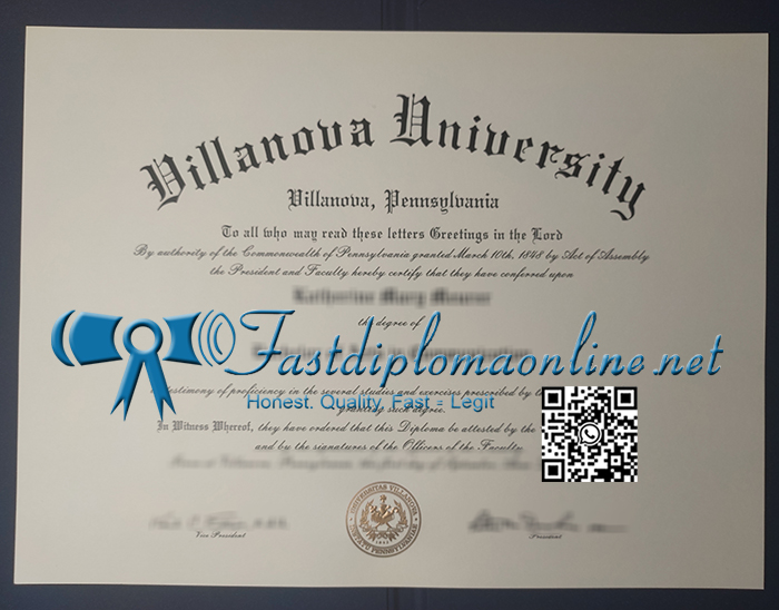 Villanova University degree