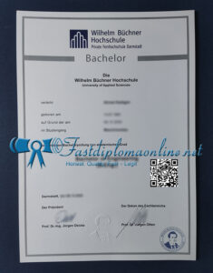 Wilhelm Büchner Hochschule diploma