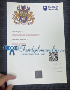 Open University diploma
