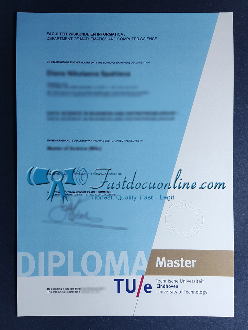Eindhoven University of Technology diploma